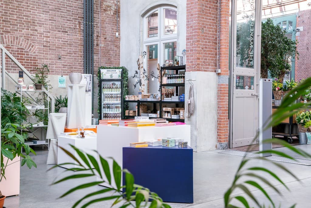 Ingang van The Maker Store Amsterdam