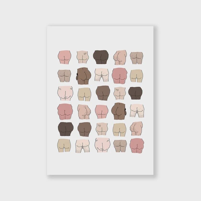 Butts postcard