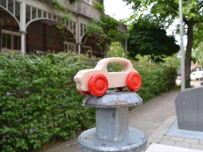 Taxi Amsterdams hout