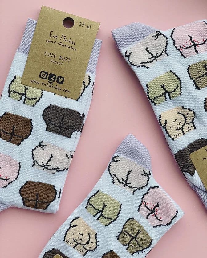 Cute Butt Socks