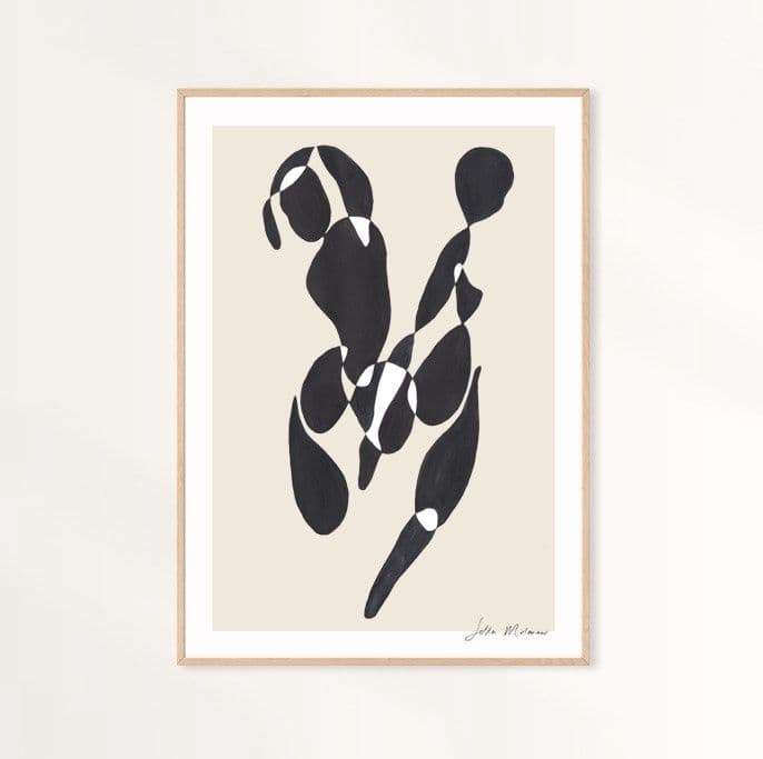 Print Abstract Dance A3